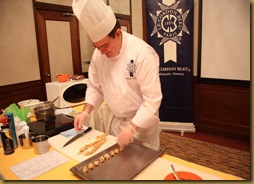 Bonbonnière Au Chocolat - Chocolate Box and Assorted Pralines cooking demo by Chef Thierry Lerallu in Le Cordon Bleu Seminar