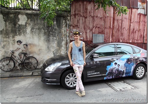 #uberernest #uberpg, #Uberexclusive, Android, App User, Apple Store, Ck Lam, Commuting, Ernest Zacharevic, Everyone’s Private Driver, IOS, Lifestyle, Lithuanian Artist Ernest Zacharevic, Little Children On A Bicycle mural, Mobile App, Penang Food Blog, Play Store, Promotions, Rider Zero, Uber, Uber App, Uber Penang, UBERPGWHAT2SEE, What2seeonline.Com