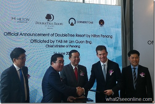 Batu Ferringhi, Chief Minister of Penang, Ck Lam, Cornerstone Partners, DoubleTree by Hilton Johor Baru, DoubleTree by Hilton Kuala Lumpur, DoubleTree Hilton signature Chocolate Chip Cookies, DoubleTree Resort by Hilton Penang, Hilton Worldwide, Mr. Beary, Penang, Penang Food Blog, Pinnacle Nexus, TeddyVille, What2seeonline.Com, YAB Mr. Lim Guan Eng