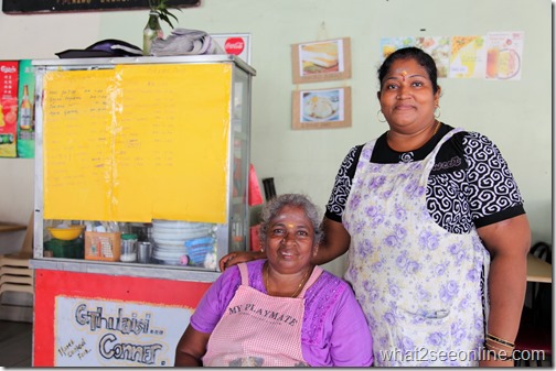 Indian Food @G. Tholasi Corner in Wa! Coffee Cafe, Bishop Street Penang